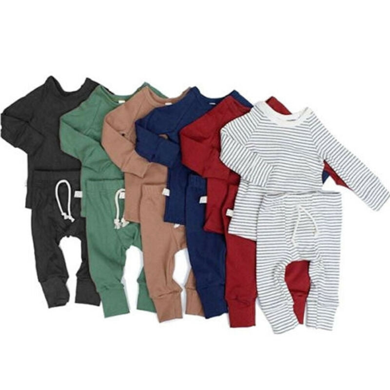 Rompers clothes cotton tracksuits set baby children clothing