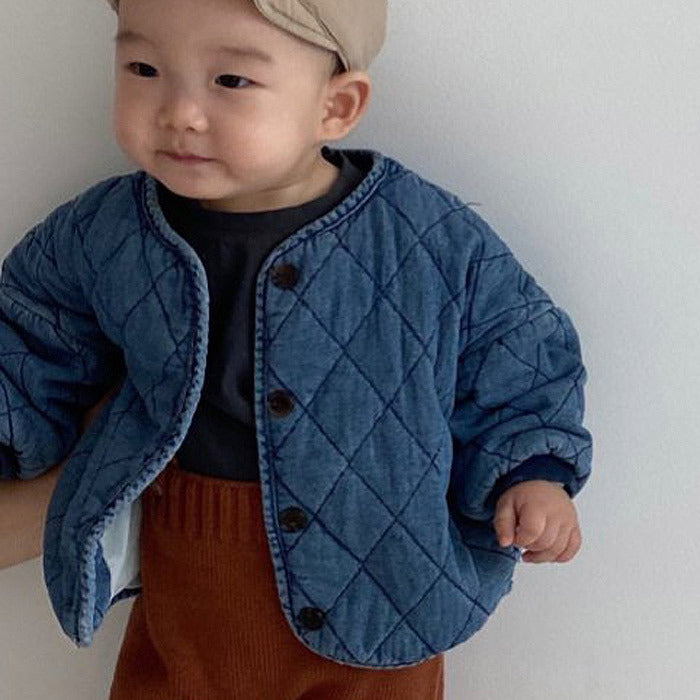 Baby Autumn Winter Cowboy Coat