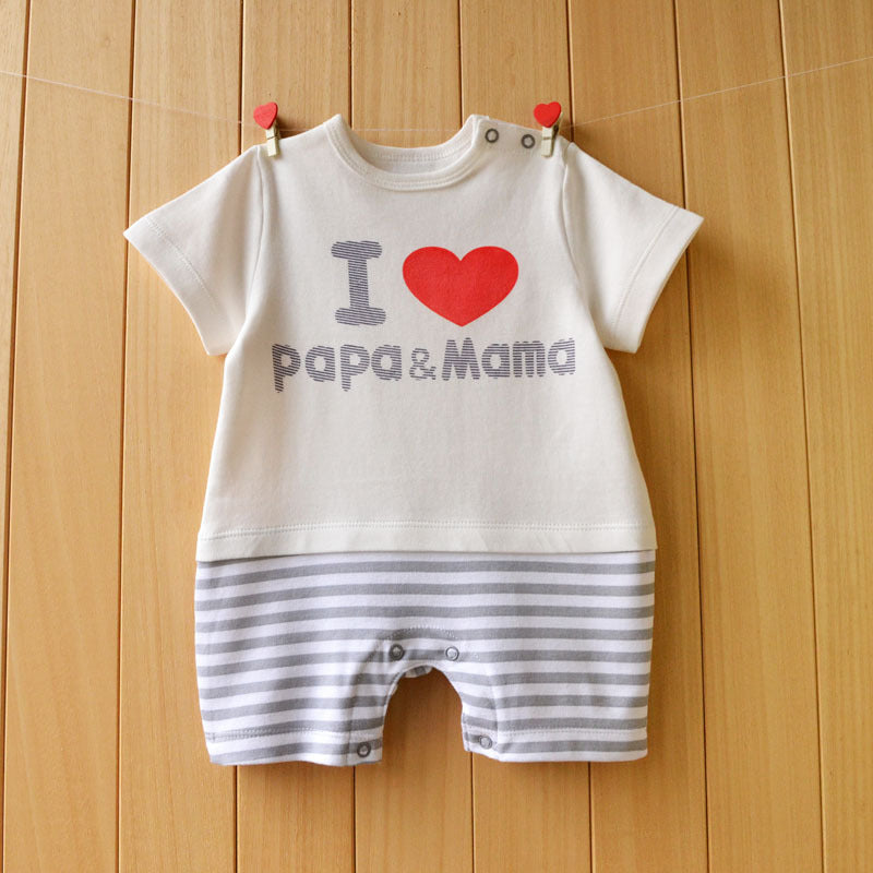 Baby Clothes Short Sleeve Baby Casual Onesies